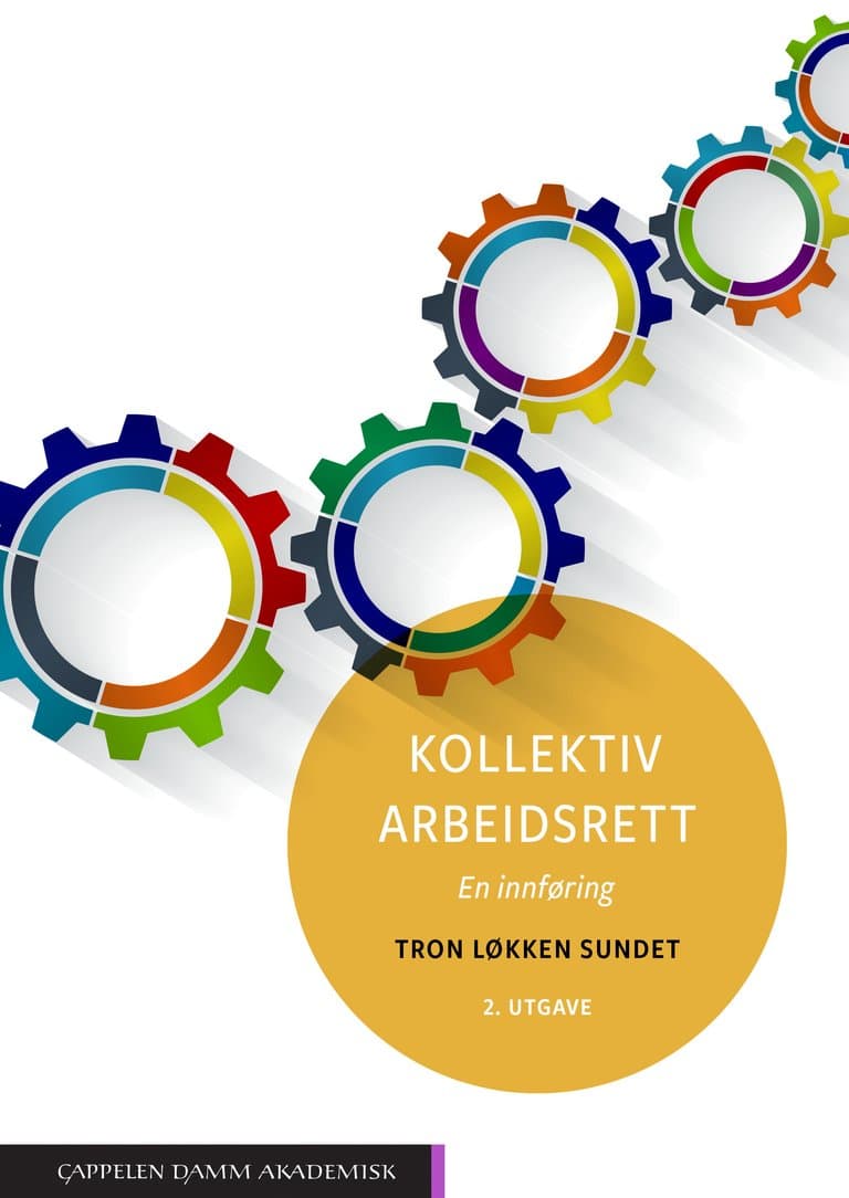 Omslag Kollektiv arbeidsrett av Tron Løkken Sundet (Heftet)