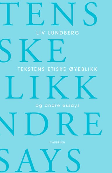 Tekstens etiske øyeblikk og andre essays