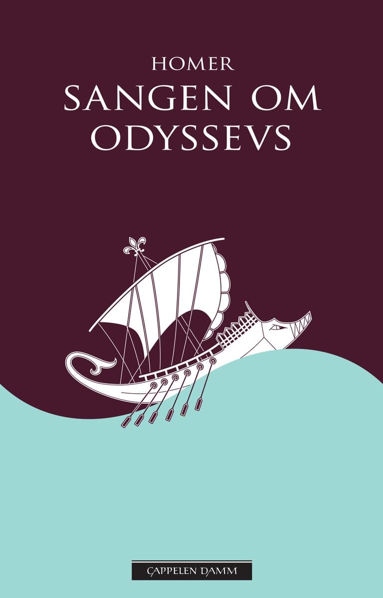 Omslag Sangen om Odyssevs av Homer (Ebok)