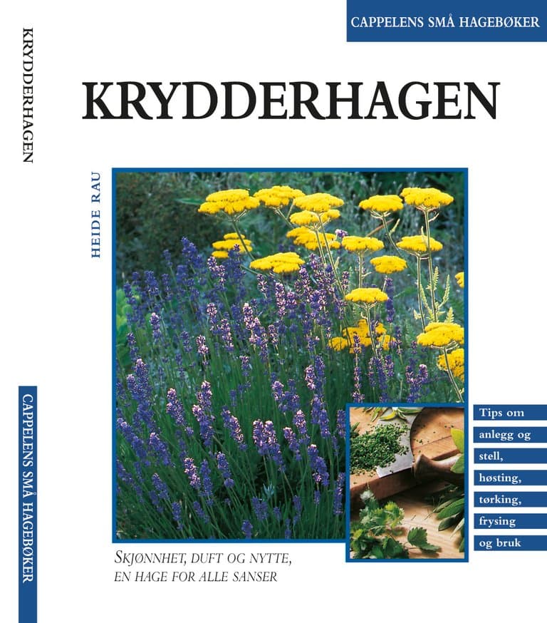 Omslag Krydderhagen/Cappelens små hagebøker av Heide Rau (Heftet)