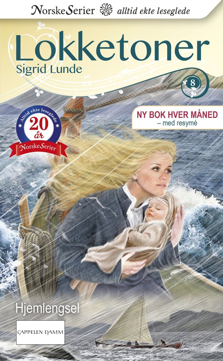 Omslag Hjemlengsel av Sigrid Lunde (Heftet)