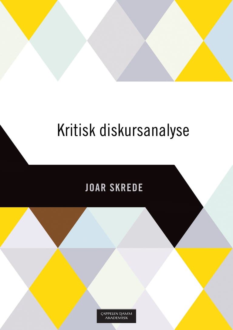 Omslag Kritisk diskursanalyse av Joar Skrede (Heftet)