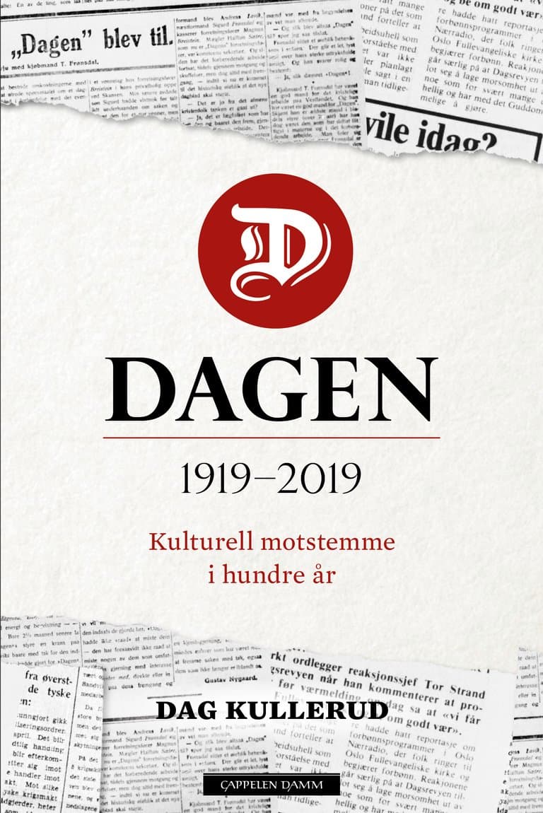 Omslag Dagen av Dag Kullerud (Innbundet)