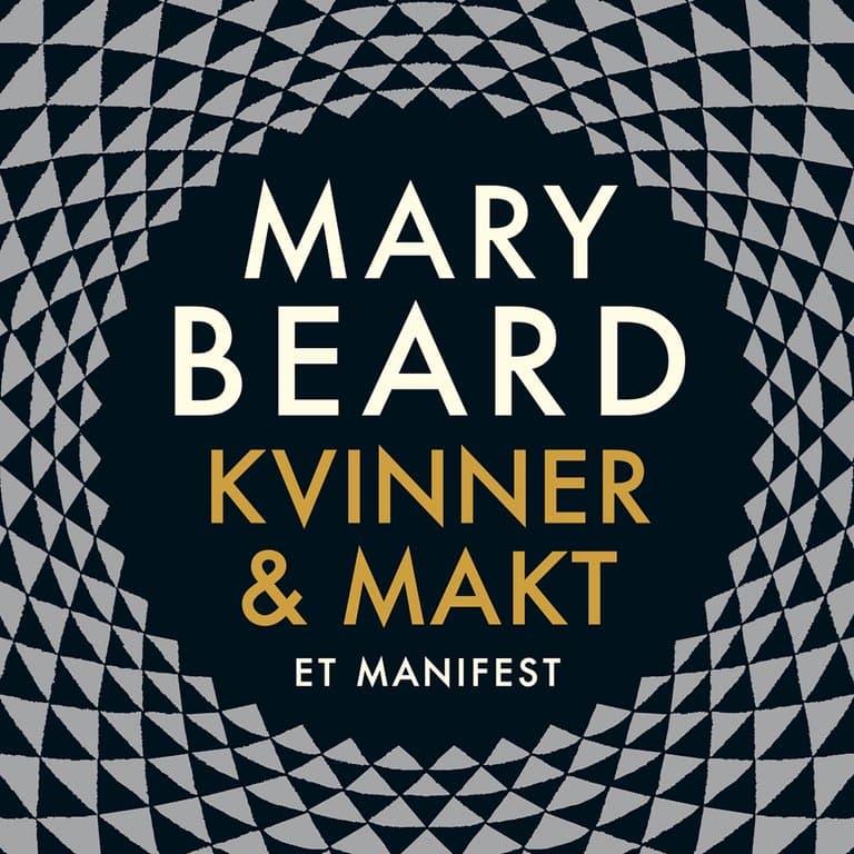 Omslag Kvinner & makt - Et manifest av Mary Beard (Lydbok)