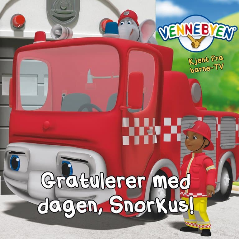 Omslag Vennebyen - Gratulerer med dagen, Snorkus! av City of Friends AS (Lydbok)