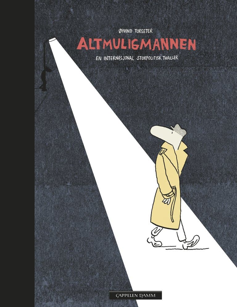 Omslag Altmuligmannen av Øyvind Torseter (Innbundet)