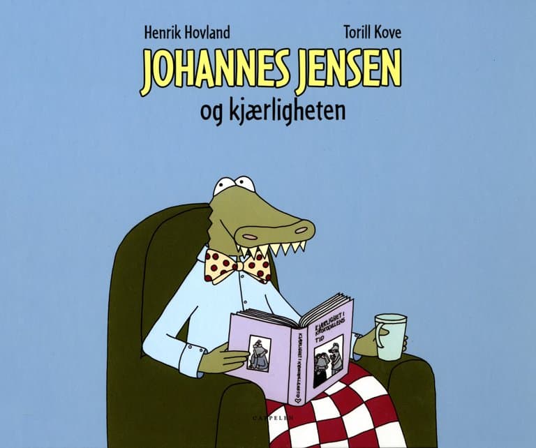 Omslag Johannes Jensen og kjærligheten av Henrik Hovland (Innbundet)