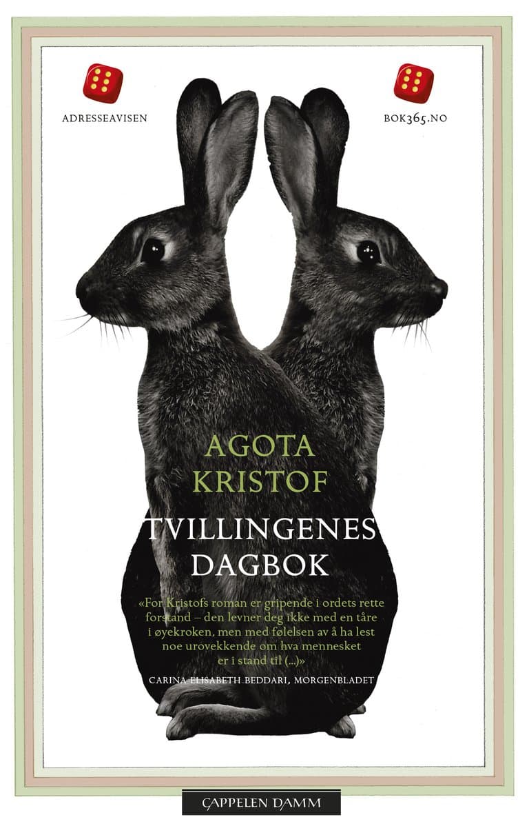 Omslag Tvillingenes dagbok av Agota Kristof (Innbundet)