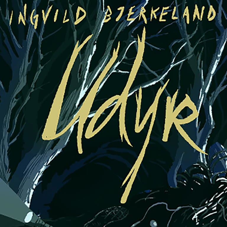 Omslag Udyr av Ingvild Bjerkeland (Lydbok)