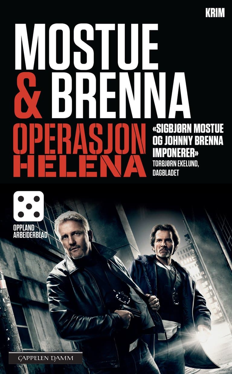 Omslag Operasjon Helena av Sigbjørn Mostue og Johnny Brenna (Heftet)
