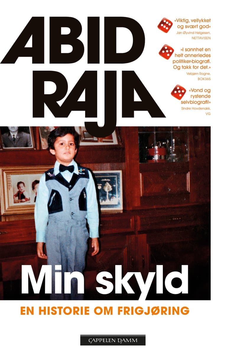 Omslag Min skyld av Abid Raja (Innbundet)