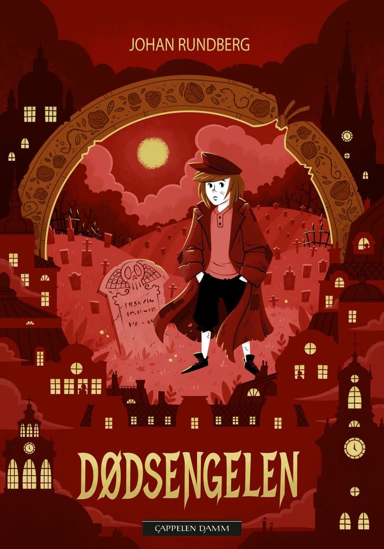 Omslag Dødsengelen av Johan Rundberg (Ebok)