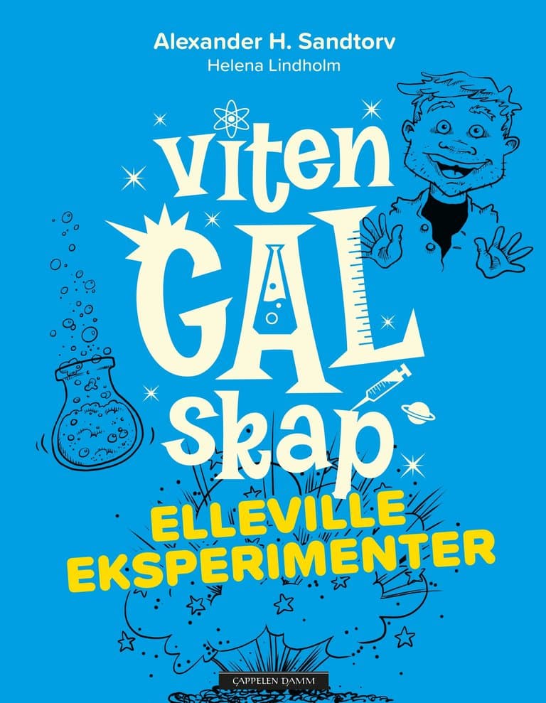 Omslag VitenGALskap 1: Elleville eksperimenter av Alexander H. Sandtorv (Ebok)
