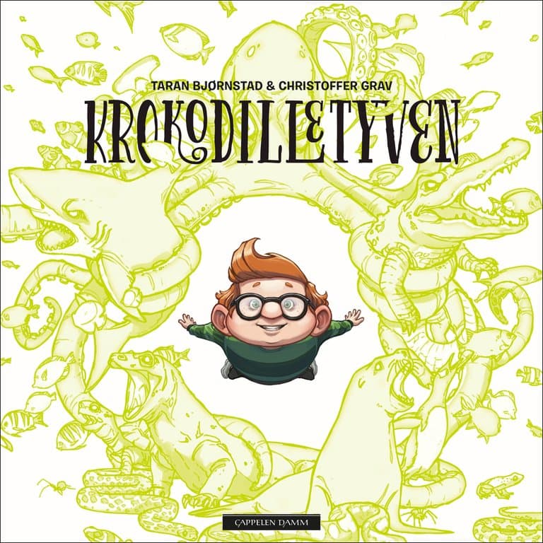 Omslag Krokodilletyven av Taran L. Bjørnstad (Lydbok)