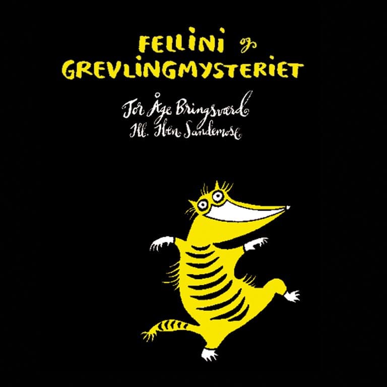 Omslag Fellini og grevlingmysteriet av Tor Åge Bringsværd (Lydbok)
