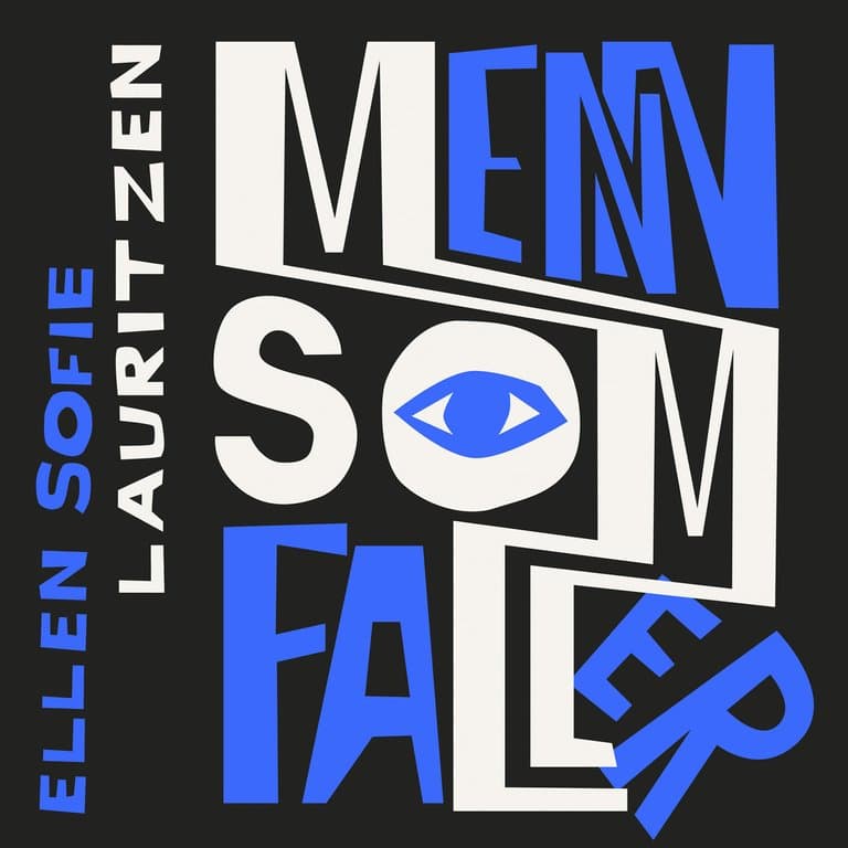 Omslag Menn som faller av Ellen Sofie Lauritzen (Lydbok)