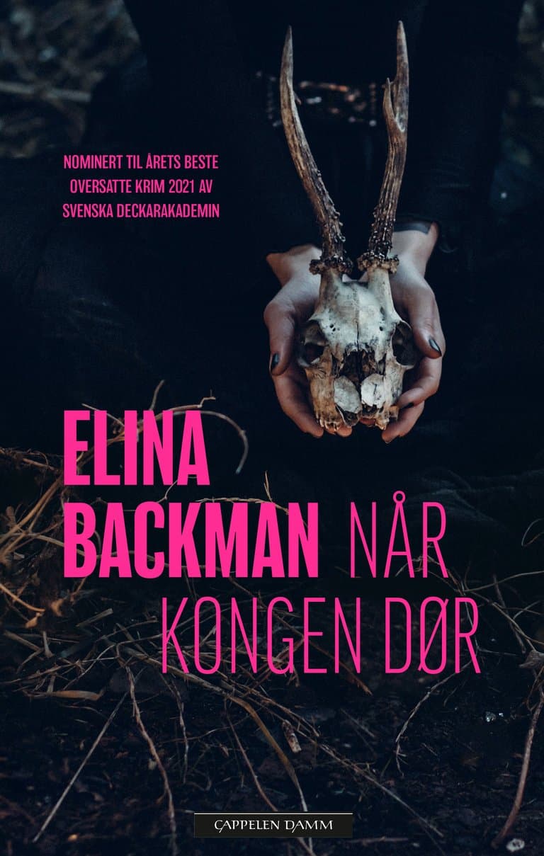 Omslag Når kongen dør av Elina Backman (Innbundet)