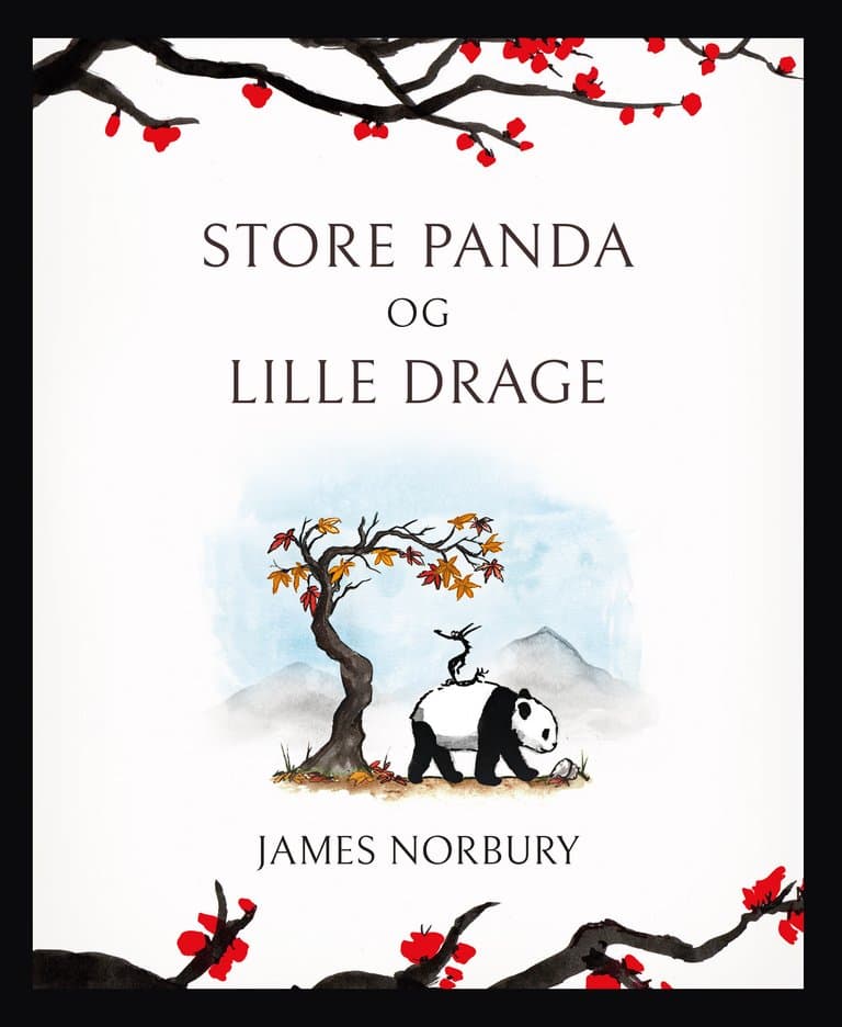 Omslag Store panda og Lille drage av James Norbury (Innbundet)