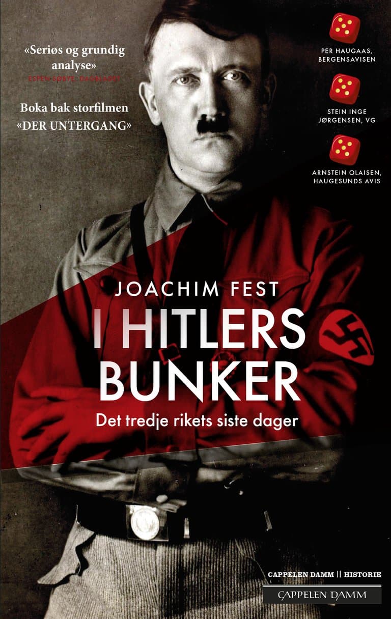 Omslag I Hitlers bunker av Joachim Fest (Heftet)