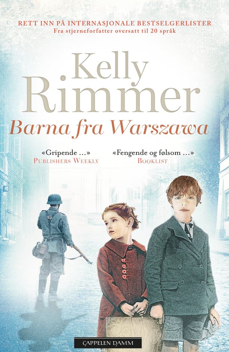 Omslag Barna fra Warszawa av Kelly Rimmer (Heftet)