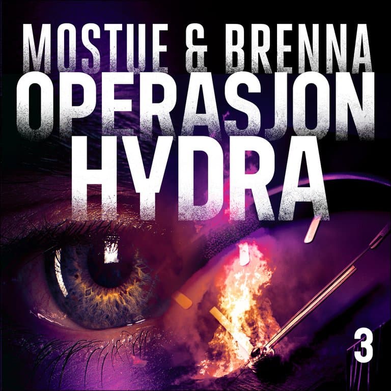 Omslag Operasjon Hydra av Johnny Brenna og Sigbjørn Mostue (Lydbok)