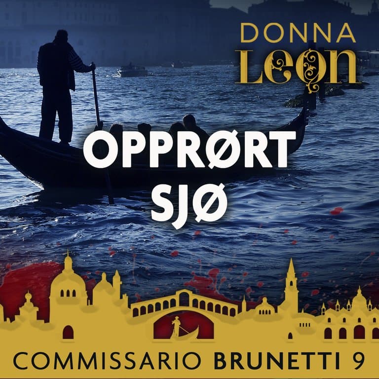 Omslag Opprørt sjø av Donna Leon (Lydbok)