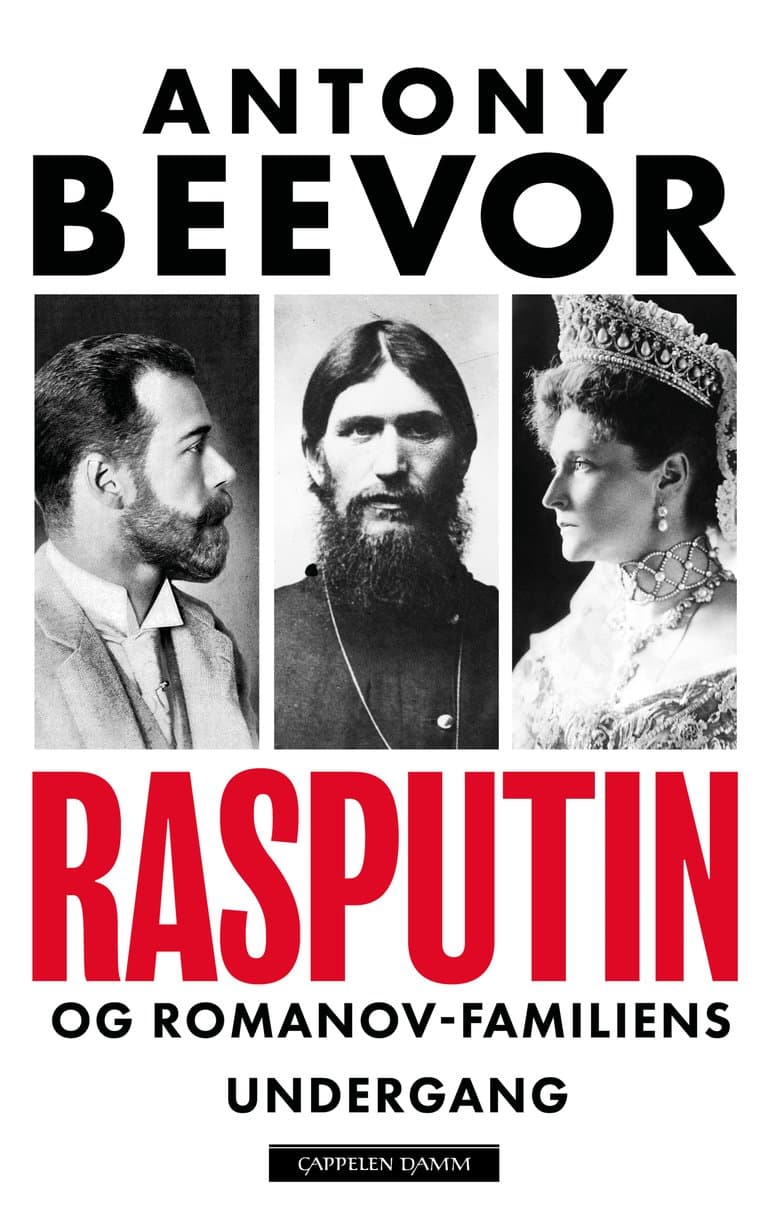 Omslag Rasputin av Antony Beevor (Innbundet)