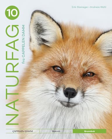 Naturfag 10 fra Cappelen Damm Grunnbok Unibok