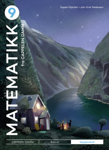 Matematikk 9 fra Cappelen Damm Oppgavebok Unibok