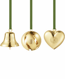 Georg Jensen Christmas Collectibles 2020, 18 karat gullbelagt messing