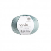 Omslag - Vesle garn lys petrol 