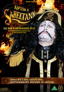 Kaptein Sabeltann - Den forheksede øya  (DVD)