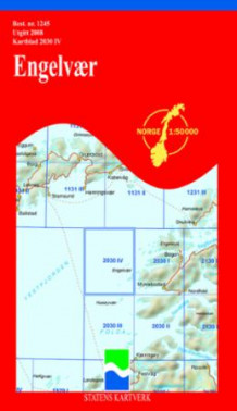 Engelvær (Kart, falset)