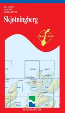 Skjøtningberg (Kart, falset)