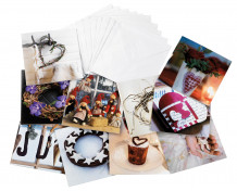 Kortpakke med julebilder 