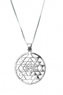 Anheng i sølv, sri yantra