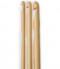 Heklenåler i bambus str. 6, 8 og 10