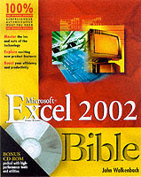 Excel 2002 bible av Brian Underdahl og John Walkenbach (Heftet)