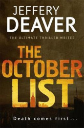 The october list av Jeffery Deaver (Heftet)