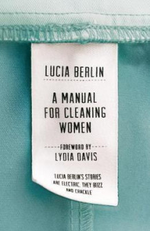 A manual for cleaning women av Lucia Berlin (Innbundet)