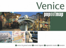 Venice. Popoutmap. Pakke á 10 stk (Diverse trykk)