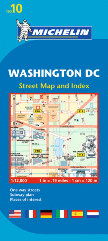 Washington DC av Michelin (Kart, falset)