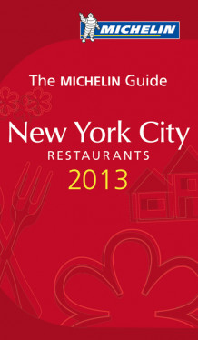 New York City rød guide MI 2013 av Michelin (Innbundet)