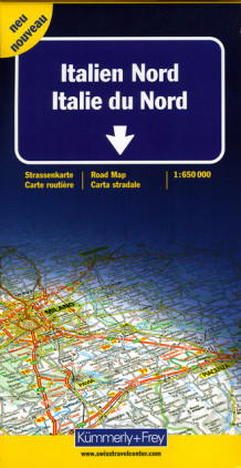Italia nord (KF 1118) (Kart, falset)
