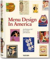 Menu design in America av Steven Heller og John Mariani (Innbundet)