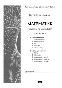 Basiskunnskaper i matematikk Nivå B Pakke med 15 stykker av Snorre Ostad (Heftet)