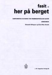 Her på berget Fasit (2002) av Elisabeth Ellingsen (Heftet)
