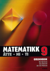 Matematikk åtte ni ti 9 Grunnbok (L97) av Roy Martinsen (Innbundet)