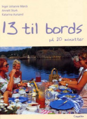 13 til bords på 20 minutter av Annett Sturk (Innbundet)