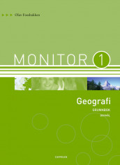 Monitor 1 Geografi Grunnbok av Olav Fossbakken (Innbundet)